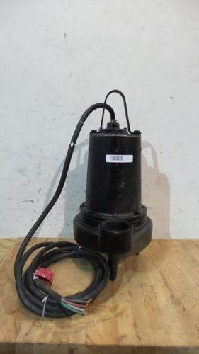 Dayton 3 hp 1750 rpm 460v manual submersible sewage pump for sale