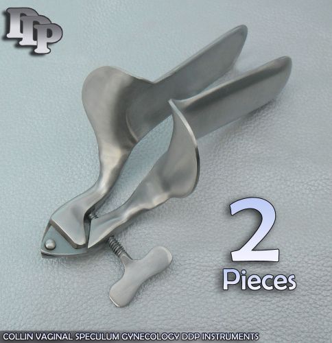 2 Pieces Of Collin Vaginal Speculum Medium Gynecology DDP Instruments