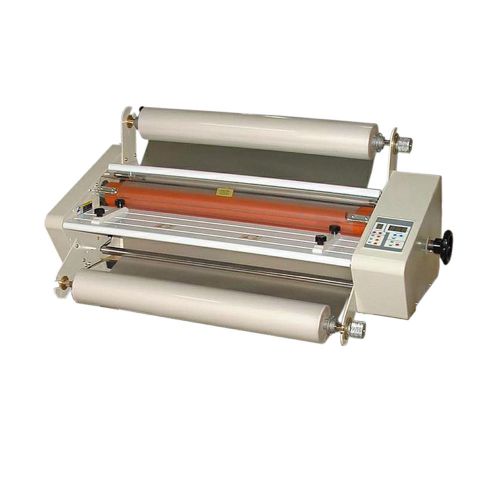 26&#034; small desktop double sides home business card hot laminating machine for sale
