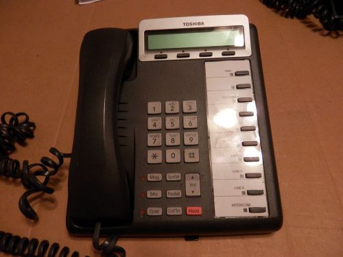 Lot of 5 Toshiba STRATA Digital Display Phones DKT3210-SD