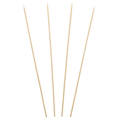 Royal 12&#034; Round Bamboo Skewers for Meat &amp; Vegetables, Case of 9600, R824