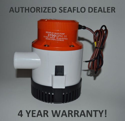 Seaflo 24v 3700 gph submersible bilge pump for sale