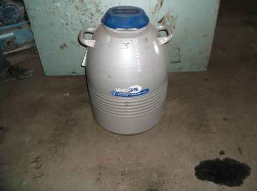 Taylor Wharton 35VHC Laboratory Liquid Nitrogen Cryogenic Chamber Container Nice