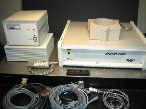 Zygo gpi xps 4&#034; interferometer w/ 6&#034; pmr + power supply system calibrated 1/8/15 for sale