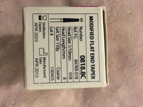 Microcopy Neo Diamond Burs 0818.8C Pack of 25