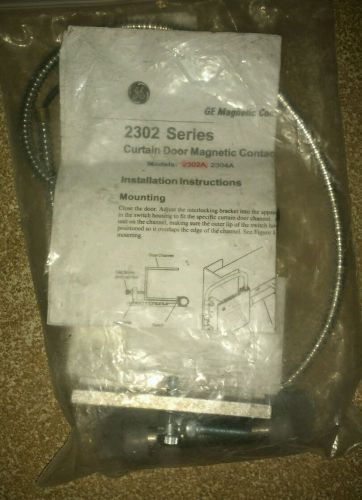 Ge 2302 series curtain door magnetic contact model 2302a for sale