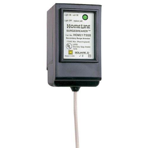 Square d homeline surgebreaker surge protective device model # hom2175sb for sale