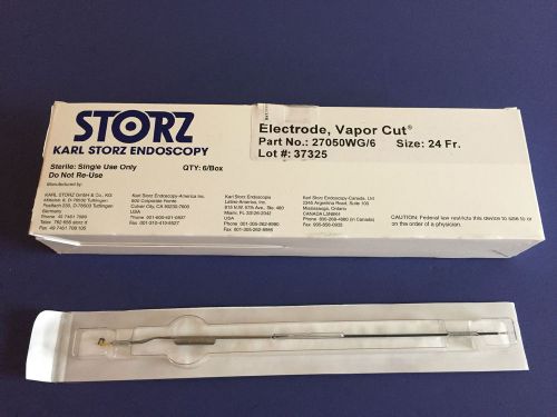 KARL STORZ ELECTRODE, VAPOR CUT 27050WG  SIZE: 24Fr. BOX OF 6