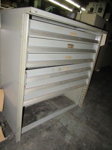 Lyon Industrial 6 Drawer Parts Cabinet, Parts Storage