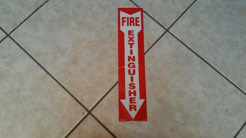 Fire extinguisher arrows 4&#034; x 18&#034;