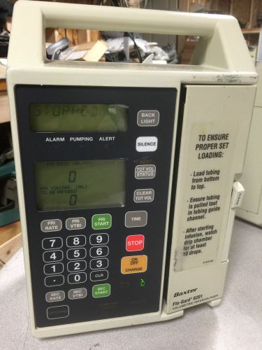 Baxter Flo-Gard 6201 Infusion Pump