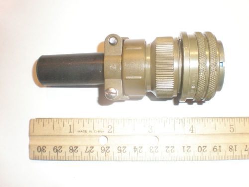 NEW - MS3106A 22-20S (SR) with Bushing - 9 Pin Plug