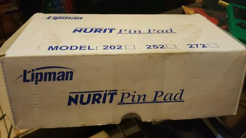 Lipman Nurit 202 PIN PAD. 100% Original, Perfect condition, in Original box.