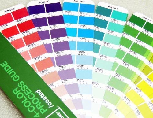 Pantone 4 Color Process Guide CMYK Coated (2005) ~ Extra Long Edition