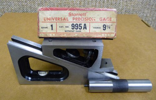 Starret 995A Univeral Precision Gage with fine Adjustment