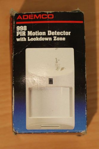 Ademco 998 PIR Motion Detector With Look Down Zone New in box