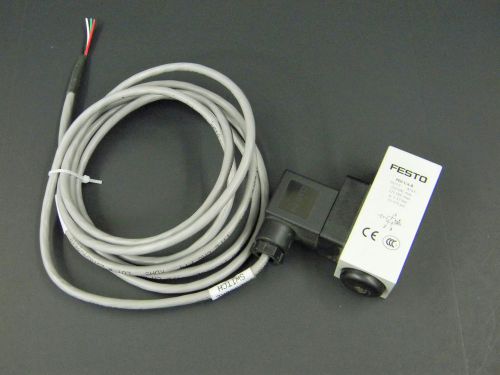 Festo PEV-1-4-B 10773 A743 Pressure Switch w/ 7’ Cable Wire