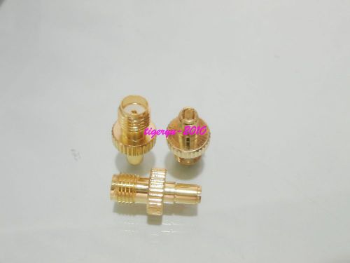 5pcs Adapter SMA female jack to TS9 male plug connector Gold for USB Modem