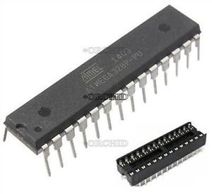 1Pcs Microcontroller Socket Dip28 Atmega328p-Pu Atmega328p Dip Atmel+ Develope T