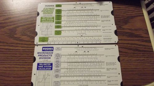 Vintage Hughes Aircraft Company millimeter wave system calculator diff divisions
