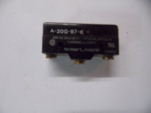 Omrin limit switch A20G-B7-K