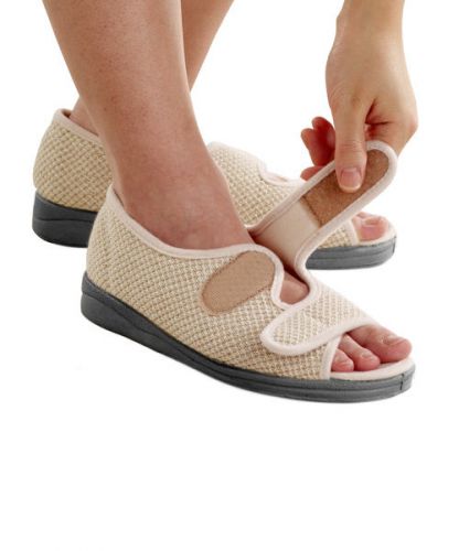 Elderly women&#039;s velcro straps sansals indoor outdoor by silvert&#039;s,sizes 5-12 for sale