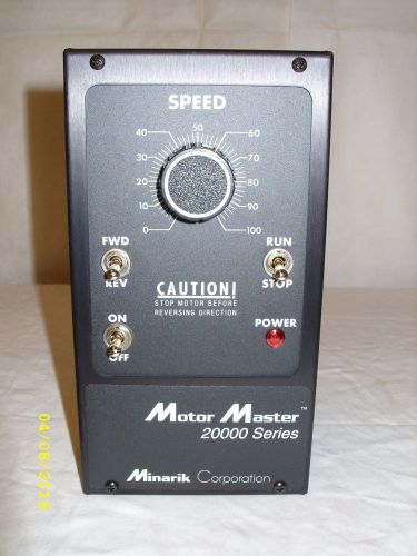 Minarik - motormaster 2000 series dc speed drive mm21251c *nos* for sale