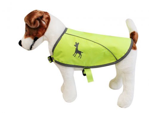 Alcott Essentials Visibility Dog Vest, Small, Neon Yellow with Reflective Accent