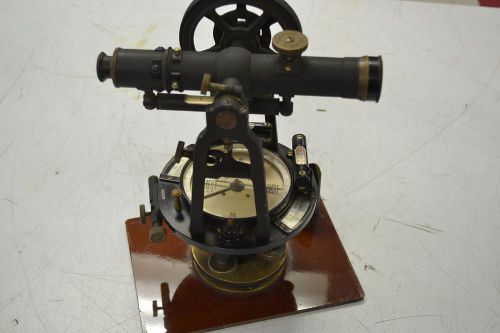 YOUNG AND SONS VINTAGE SURVEYOR TRANSIT W VINTAGE TRIPOD