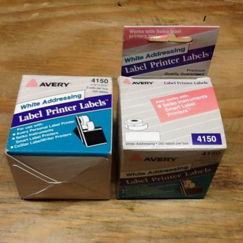 AVERY 4150 LABLE PRINTER LABELS WHITE ADDRESSING