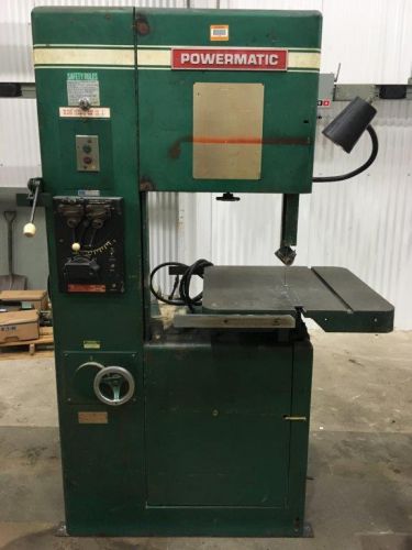 20&#039;&#039; Powermatic Model 87 Vertical Band Saw