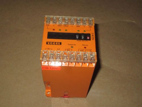 VOGEL  IGZ36-2 Electronic Lubrication Timer Module 110v - 120v
