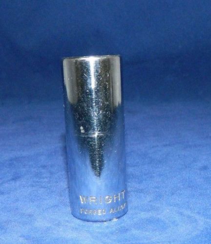 Wright  3622 usa made deep socket 3/8&#034; drive  11/16&#034;   12 point a192 for sale