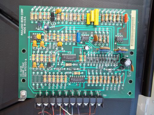 RAULAND BORG vc6233 chime board for Intercom System
