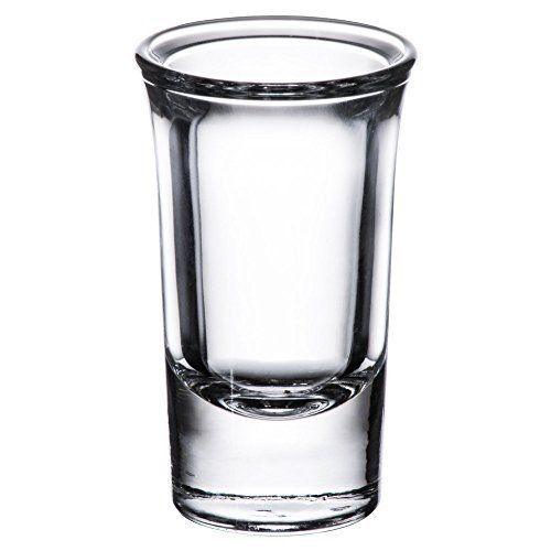 NEW Libbey 1 oz. Tall Whiskey / Shot Glass with Cap Line USA Glass 12 Units