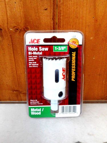 Hole Saw ~ 1-3/8&#034; ~ Bi-Metal ~ New ~ Free Shipping