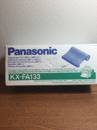 GENUINE PANASONIC KX-FA133 REPLACEMENT FILM~NEW SEALED