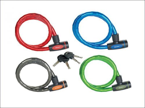 Master lock - mixed color keyed armoured cable 1m x 18mm for sale