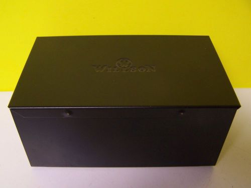 VINTAGE ORIGINAL METAL CASE BOX FOR WILLSON WELDING SAFETY GOGGLE Steampunk