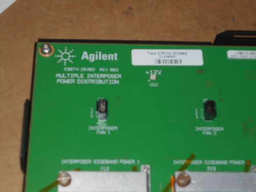 Agilent e8079a rev.003,  multiple interposer power distribution module &#034;used&#034; for sale