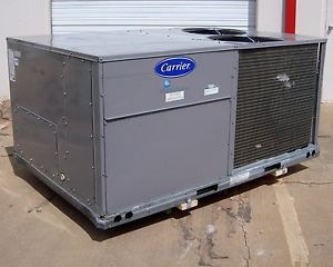 CARRIER 7.5 TON PACKAGED AIR CONDITIONER WITH GAS HEAT, 460V 3PH - NEW 118