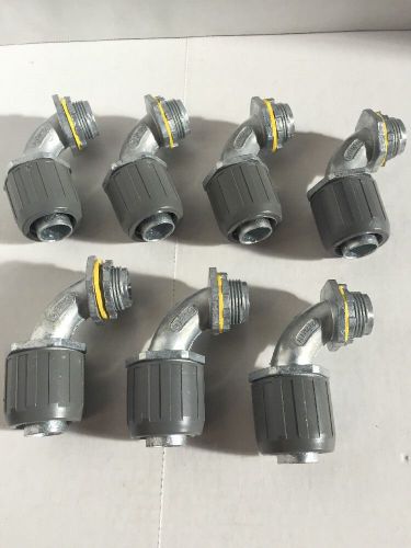 Lot of 7 arlington noninsulated connector, 3/4&#034; conduit, lt907 for sale