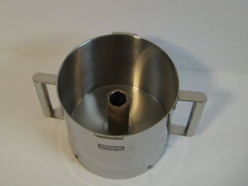 NEW WARING 4 QT STAINLESS BATCH BOWL FOR FP40 &amp; FP40C FOOD PROCESSOR FP40SSB