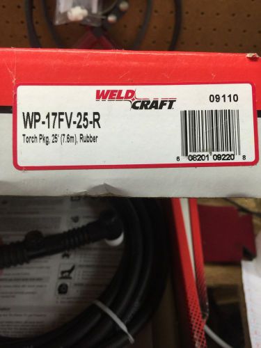 Weldcraft WP-17FV-25-R With Parts To Assemble Torch