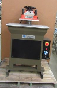 USED FREEMAN SCHWABE FS8 8 TON HYDRAULIC CLICKER PRESS 220V 1PH 2&#034; STROKE