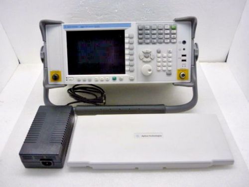 Agilent N1996A CSA Portable Spectrum Analyzer 100kHz - 6GHz  Opt 506 271 TESTED