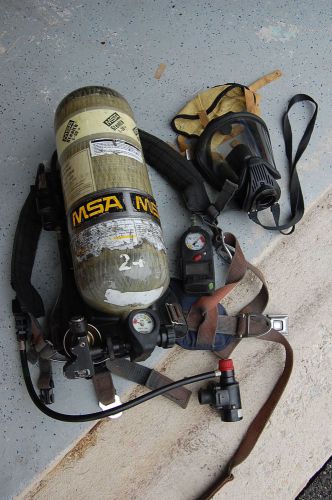 MSA Stealth L-30+ Tank 2003 with Harness Gauges Bell Mask Pack etc