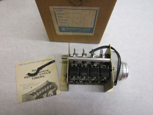 General Time / Talley RE64A093A Repeat Cycle Timer CT30019 SW20A 125/250VAC NOS
