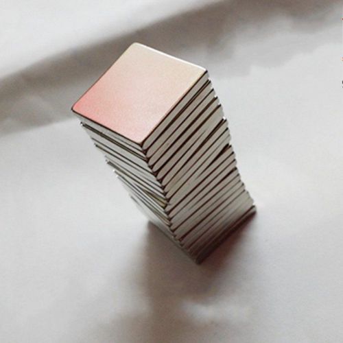 10/20/50Pcs Strong Rare Earth Neodymium Magnets N35 20mm x 20mm x 2mm Powerful