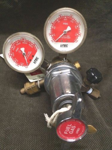 L-tec trimline 8801 r-77 150-350 inert gas regulator w/ two gauges for sale